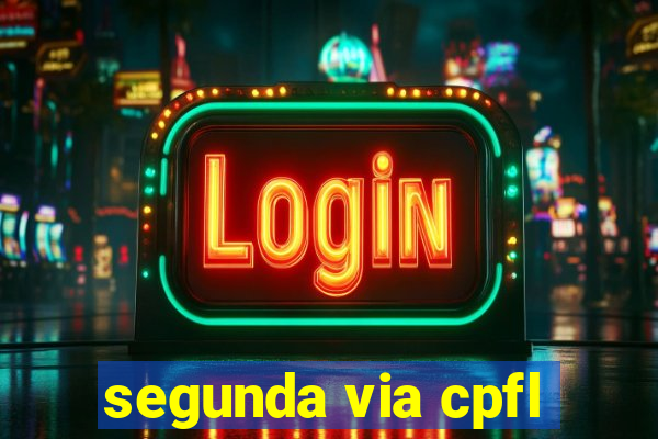 segunda via cpfl